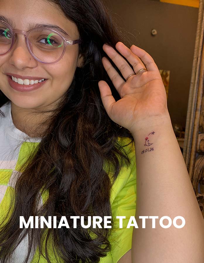 miniature tattoo