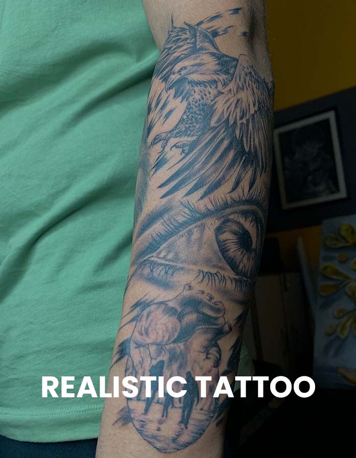 realistic tattoo